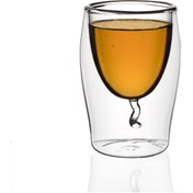 Resim Çift Cidarlı Cam Bardak 150 ML Ultraform
