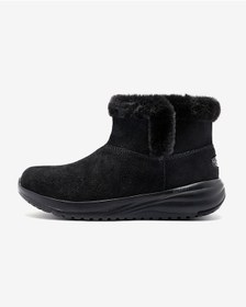 Resim Skechers On-the-go Stellar - Cozy Step Kadın Siyah Bot 144775 Bbk Siyah 