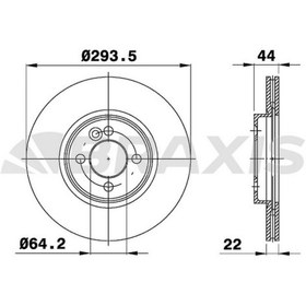 Resim ON FREN DISK AYNASI MINI COOPER ONE COOPER S ONE D WORKS CABRIOLET COOPER 