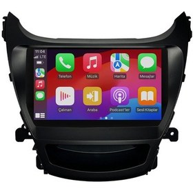 Resim cartech CRT 664 Serisi Hyundai Elantra 2012-2014 6-64GB Android Multimedya Teyp 