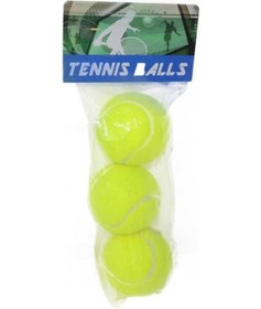 Resim 3 Lü Tenis Topu Poşetli 