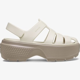 Resim Crocs Stomp Fisherman Kadın Bej Sandalet 