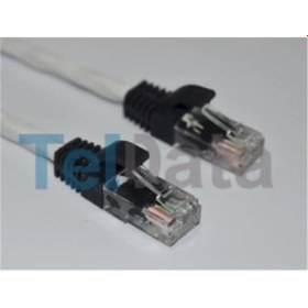 Resim Teldata TLD-200B Cat6 2mt Beyaz Utp Patch Kablo 