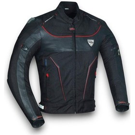 Resim Prosev 186 Hörgüçlü Motosiklet Montu Siyah Yeni Versiyon 