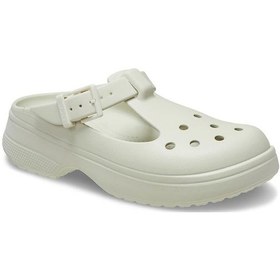 Resim Crocs Classic Mary Jane Clog Kadın Terlik - Ekru 