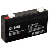 Resim Orbus 6v 1.3 Ah Akü Kuru Tip (98*25*52) (0.27 Kg) N11.18826 