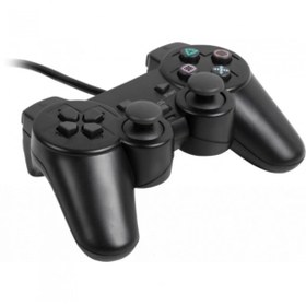 Resim SENTK Pc Usb Girişli Tüm Bilgisayarlar Için Uyumlu Siyah Joystick Analog Oyun Kolu Gamepad 