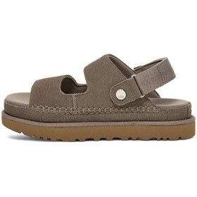Resim Sandalet Kadın 1167399 Ugg W Goldenstar Glıde Smoke Plume Smoke Plume Açık Haki 