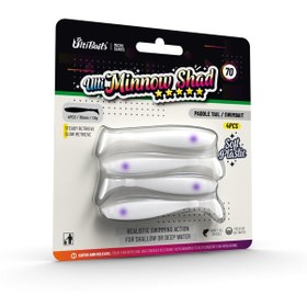 Resim Ulti Baits Minnow Shad Silikon Balık 70mm 1,6gr 4 Adet, Ub-c16 