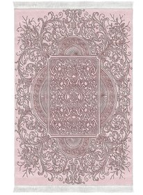 Resim Alanur Home Eko Trend Djt Yıkanabilir Kaymaz Taban 3 Lü Yatak Odası Takımı 1488 Modern Pudra 