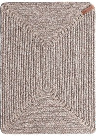 Resim Cesta El Yapımı Örgü Natural Dikdörtgen Amerikan Servis 32x45 401 Naturel 