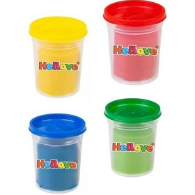 Resim Kutulu Rengarenk Doğal Oyun Hamuru 3 Adet Oyun Hamuru Play Dough 3 X 100 Gram 