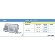 Resim Ayfar-101004 - Far Sol Komple Slx 