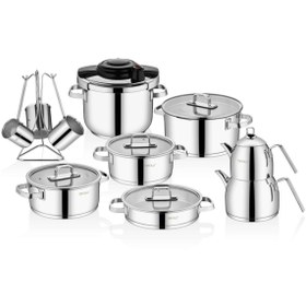 Resim Arow Venito 16 Parça Çelik Çeyiz Seti DC2.TR-4343-16 