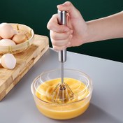 Resim Kablosuz El Blenderi - 4 Hızlı Metal Çırpıcı, Krem, Hamur ve Meringue için Taşınabilir Yumurtalık, Elektriksiz Mutfak Aleti, Ergonomik Tutuşlu, Dayanıklı Mutfak Eşyası, Gıda Hazırlama, Kompakt Tasarım, Aşçı Öğrencileri İçin Temel Mutfak Malzemesi 