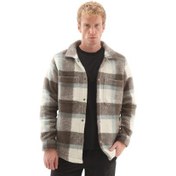 Resim Timberland Wool Blend Shacket Erkek Gri 