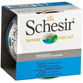 Resim Schesir Ton Balıklı Soslu Konserve Yetişkin Kedi Maması 85 G 