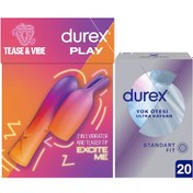 Resim Durex Yok Ötesi Ultra Kaygan Prezervatif 20'li + 2'si 1 Arada Vibratör Ve Uyarıcı Başlık 