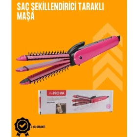 Resim Aylina Bfs Fön Işlemine Uyumlu Sabitleyici Saç Tarağı 