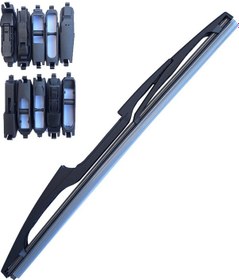 Resim Foxwax Üniversal Muz Arka Silecek Süpürgesi 12 Inch 30 Cm 10 Aparatlı 