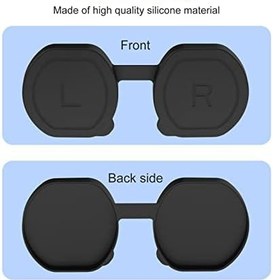 Resim NTidea PS VR2 Accessories Kit Compatible with Playstation VR2 with 2 Silicone Pad Kit Handle Grip for VR2 Sense Controller, 1 Anti-dust Cover for PS VR2 Lens, Precise Cut, Anti-Slip 