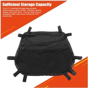 Resim Padalink Atv Rzr 800/s 800 2008-2014 İçin Siyah Nylon Tavan Çantası - Sağlam Depolama, Dayanıklı Malzeme Ve Kolay Kurulum 