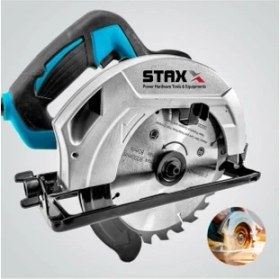 Resim Staxx Power Lazersiz Daire Sunta Kesme Daire Testere Makinesi 2600W 45' Açılı Kesim Eldivenli 