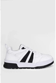 Resim Lufian 111230252 Edgar Casual Erkek Deri Sneaker Ayakkabı Beyaz 