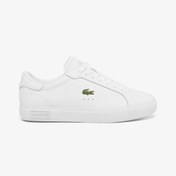 Resim Lacoste Powercourt Leather Kadın Beyaz Sneaker 