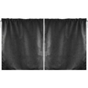 Resim Wondernest 2 Adet 69x82 Cm Araba Ön Arka Bölme Perdesi, Klima Gizlilik Perdesi Siyah 
