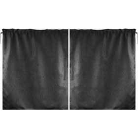 Resim Wondernest 2 Adet 69x82 Cm Araba Ön Arka Bölme Perdesi, Klima Gizlilik Perdesi Siyah 