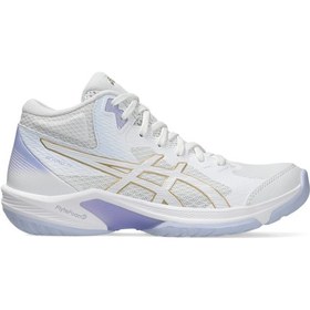 Resim Asics Beyond Ff Mt Kadın Beyaz Voleybol Ayakkabısı 1072a096-106 Beyaz 