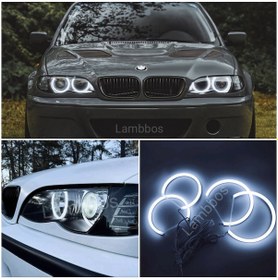 Resim Bmw E46 Facelift 4 Kapı Angel Eyes Halka Pamuk Led 