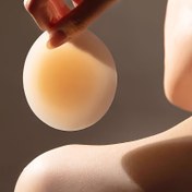 Resim 2 Çift 10 cm ultra ince nefes alabilen silikon göğüs çıkartmaları, düğün elbiseleri ve akşam elbiseleri için uygun, askılı sızdırmaz noktalı, tekrar tekrar yıkanabilir 