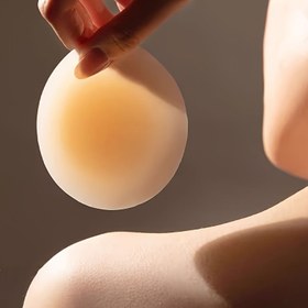 Resim 2 Çift 10 cm ultra ince nefes alabilen silikon göğüs çıkartmaları, düğün elbiseleri ve akşam elbiseleri için uygun, askılı sızdırmaz noktalı, tekrar tekrar yıkanabilir 