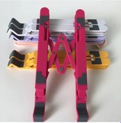 Resim Willowhaven Gül Kırmızısı Dizüstü Standı: Katlanır Taşınabilir 7 Ayarlı Askılı Soğutma 