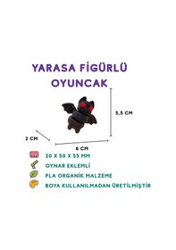 Resim 10'lu Set Yarasa Arı Kurbağa Kedi Flamingo Goril Kedi Ejderha 