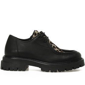 Resim Nine West LUCINDA 5PR Leopar Kadın Oxford Ayakkabı 