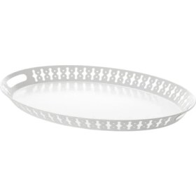 Resim Romantisk Beyaz Renk Metal Servis Söz Nişan Tepsisi Klasik 