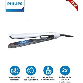 Resim Philips Saç Düzleştirici - Iyonik Bakım ile 2 Kat Parlak Saç Düzleştirici 