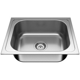 Resim Sinkon 40 x 50 CM Paslanmaz Krom Eviye Ince Krom 