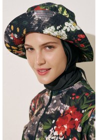 Resim Manuka Eşarp Detaylı Bucket Şapka Dark Garden Dark Garden 