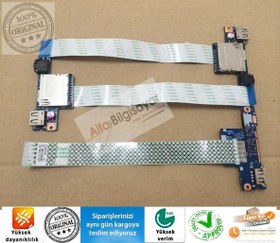 Resim Lenovo ideapad Z50-75, Z5075 80KC USB SES CARD READER BOARD SOKET GİRİŞ KARTI 