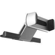 Resim Maiyame 360 Dönebilen Cd Yuvası Telefon Tutucu - Güvenli Ve Ayarlanabilir Araç Aksesuarı GÜMÜŞ 