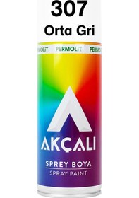 Resim Akçalı 307 Orta Gri Sprey Boya 