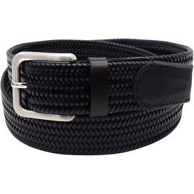Resim Pierre Cardin Premium Örgü Deri Kemer En 3,5 Cm Pc-1712 Siyah 