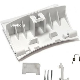 Resim Bosch Uyumlu Waa12161 Mandal Ve Kilit Dili Tutamak 12161 Çamaşır Makinesi Kapak Mandalı 