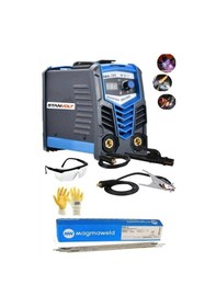 Resim 250 Amper Çift Kartlı İnvertör Kaynak Makinesi 1 Paket Elektrod H 