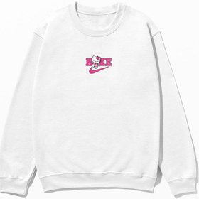 Resim Kitty Nike - Sweatshirt - Beyaz / XXL 