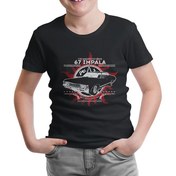 Resim Supernatural - 67 Impala Siyah Çocuk Tshirt 